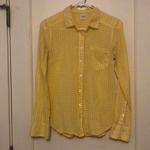 J. Crew size xs cotton button up shirt